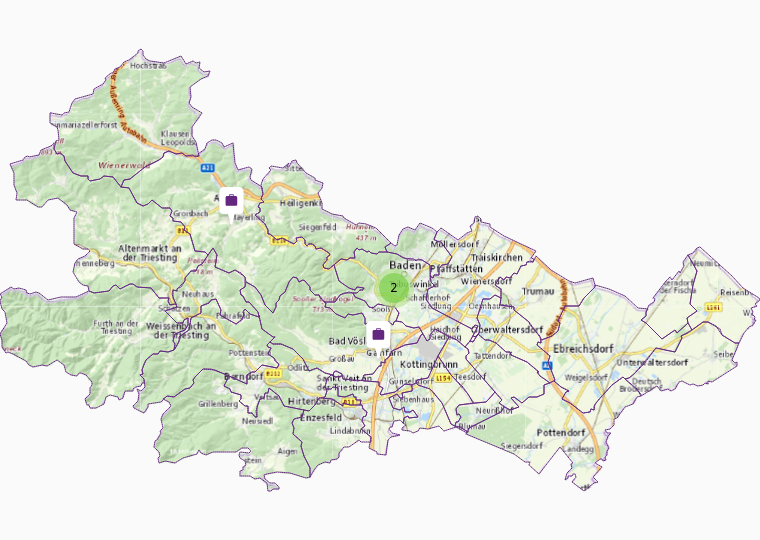 Werbungsvertreter in Baden