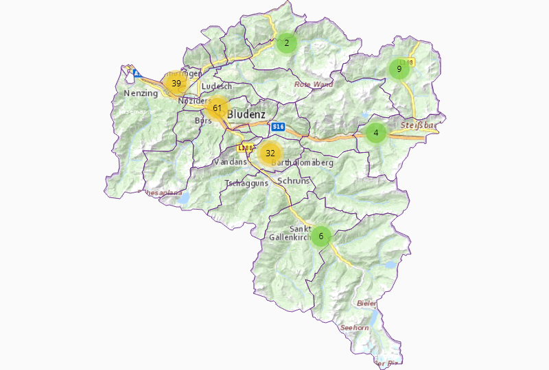 Persönliche Dienste in Bludenz