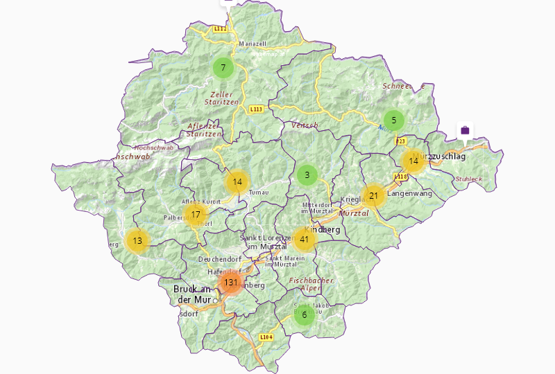 Direct sales in Bruck-Muerzzuschlag