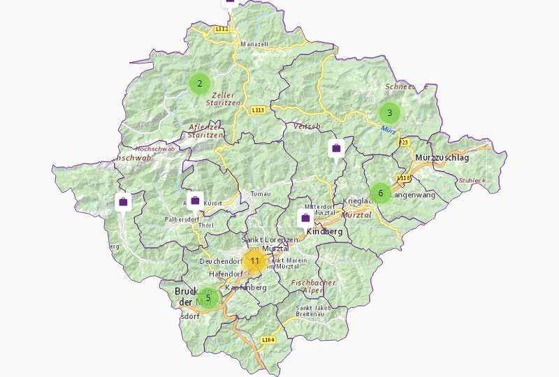 Schneeräumung in Bruck-Mürzzuschlag