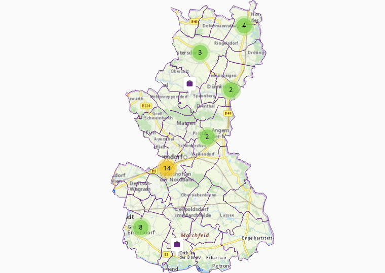 Glücksspiel, Wetten in Gänserndorf