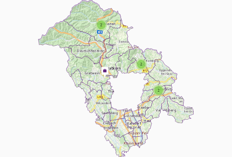 Hospitals in Graz Surroundings