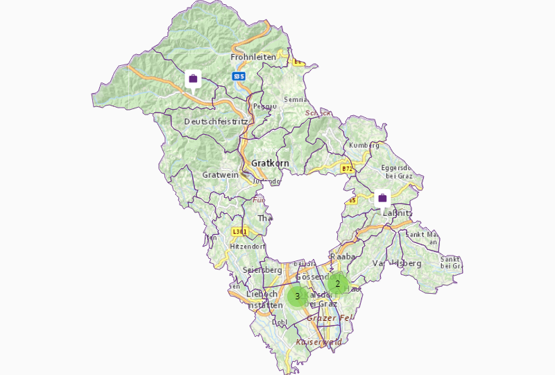 Information in Graz Surroundings