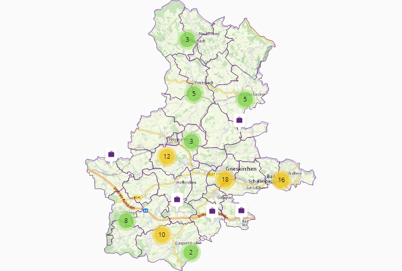 Güterbeförderung in Grieskirchen