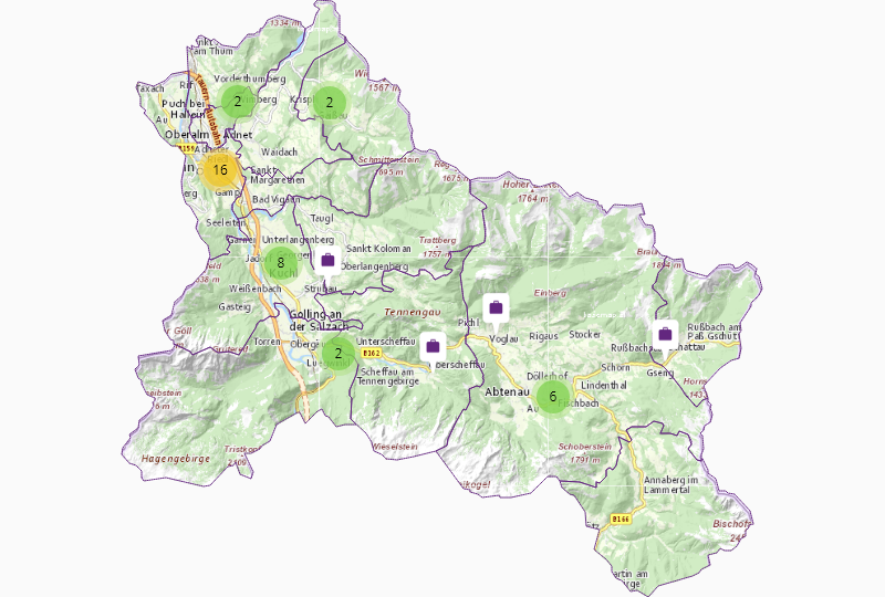 Bauvorbereitung in Hallein