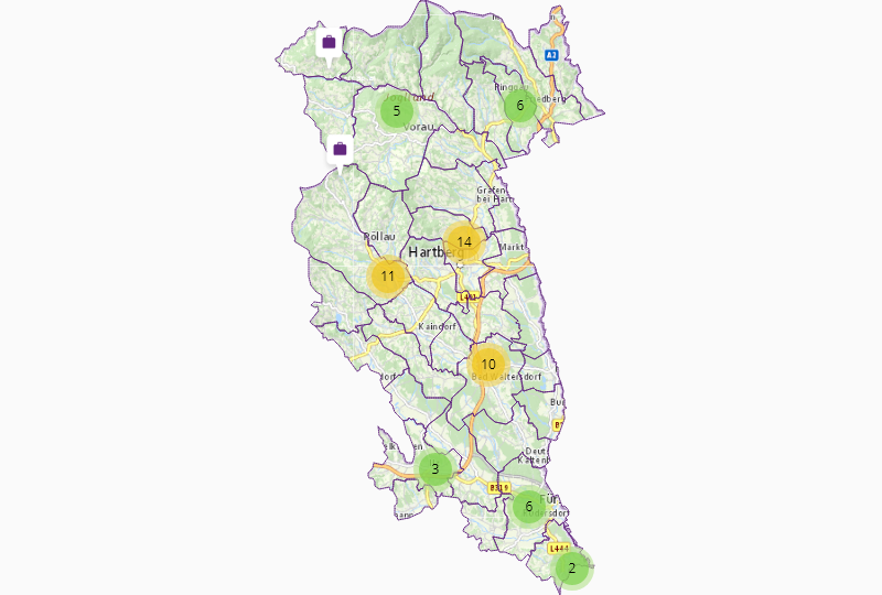 Mietwagen, Limousinen in Hartberg-Fürstenfeld