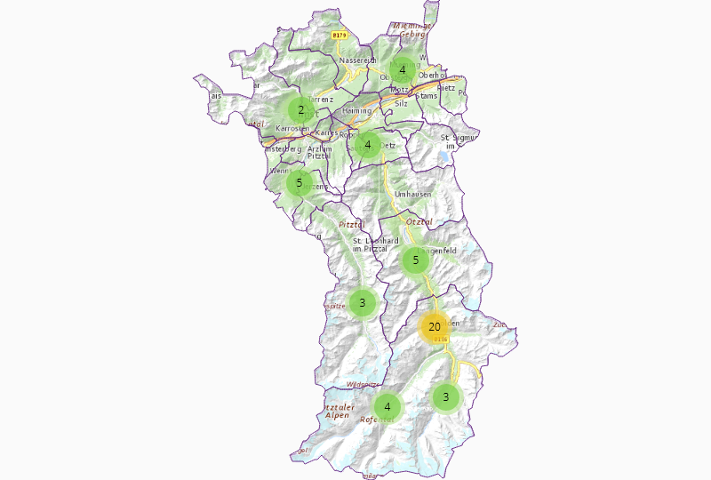 Pensions in Imst