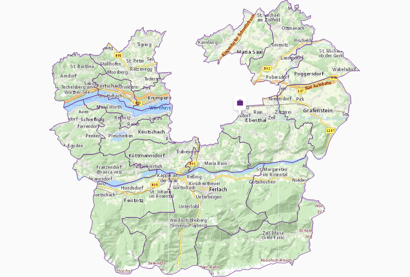 Services in Klagenfurt County