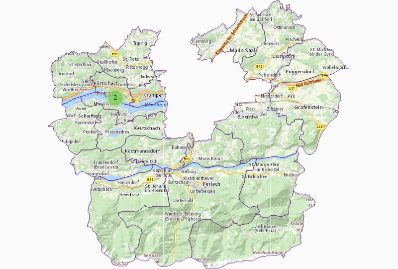 Information in Klagenfurt County