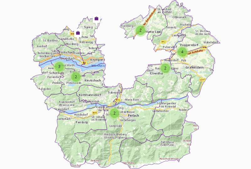 Vehicle construction in Klagenfurt County