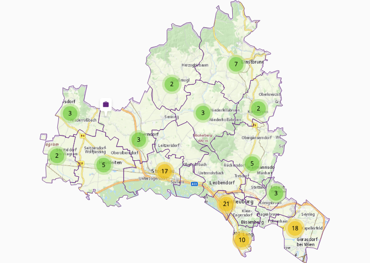 Продовольственные товары в Корнойбург