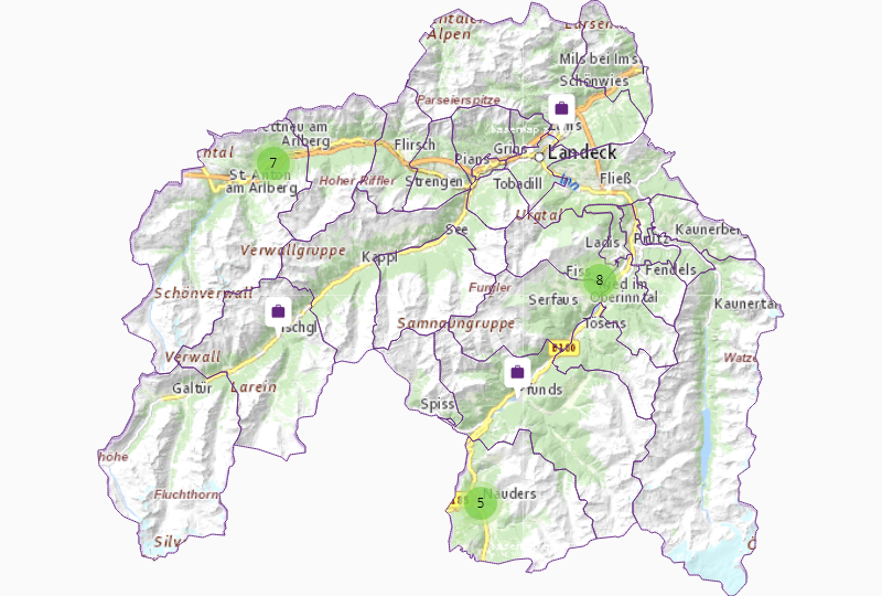 Sportanlagen in Landeck