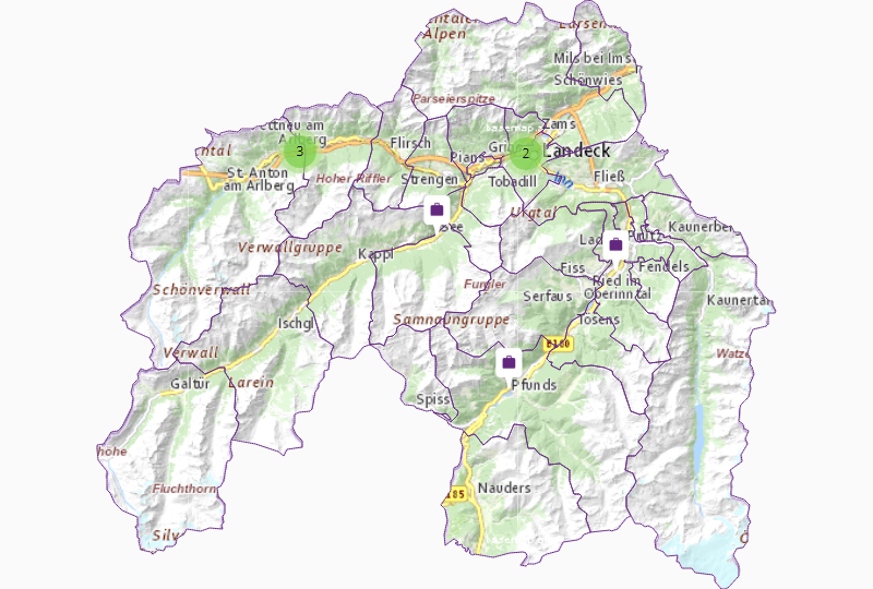 Blumenbinder in Landeck