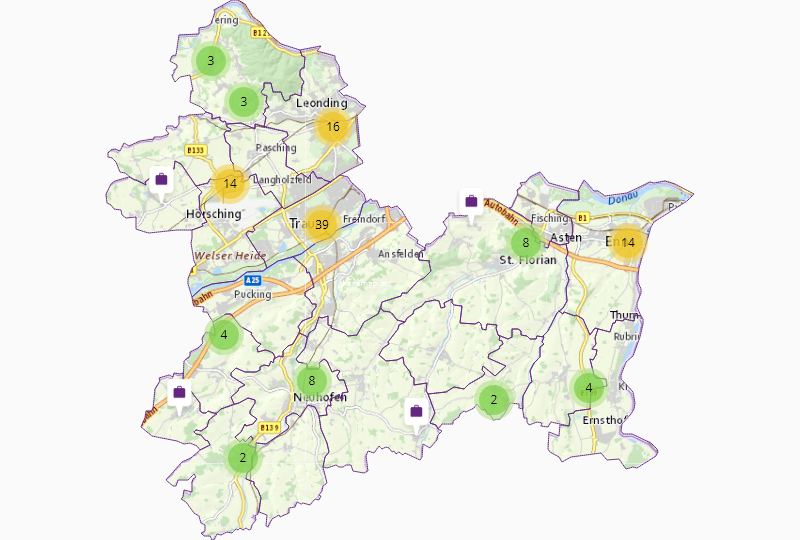 Travel & reservation in Linz-Land