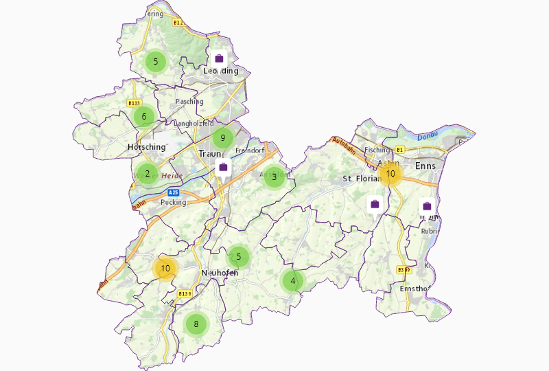 Farming & Forestry in Linz-Land