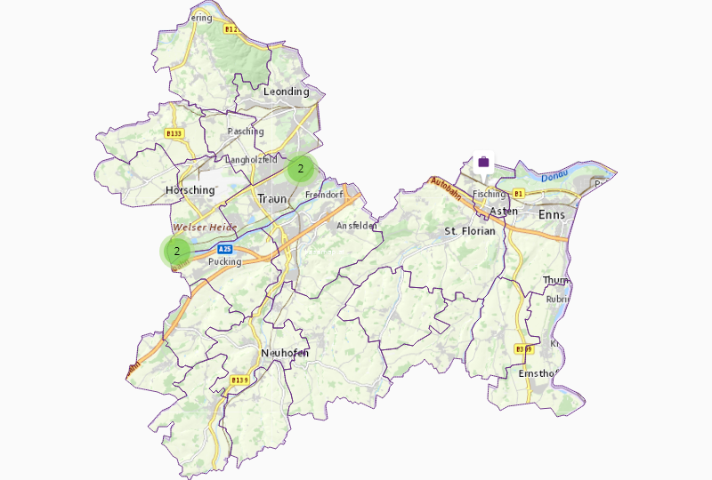 Transportbeton in Linz-Land