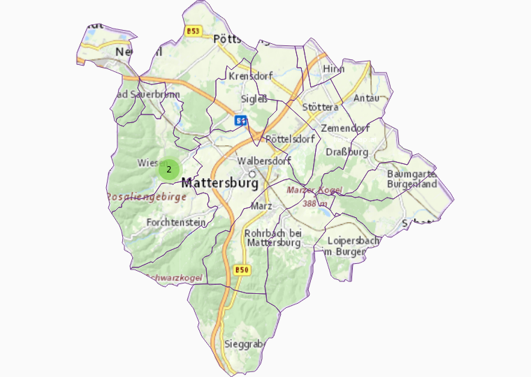 Straßenbau in Mattersburg