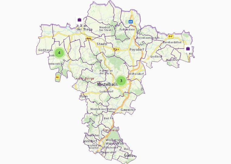 Waste collection in Mistelbach