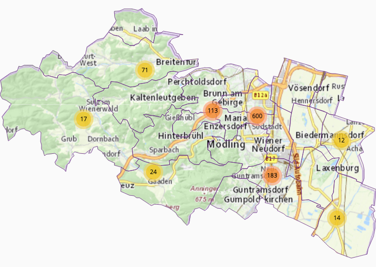 Information & communication in Moedling