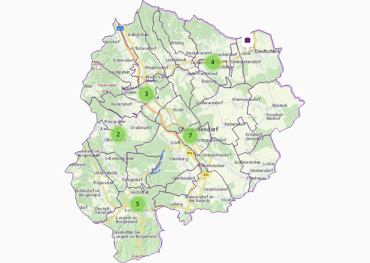 Holdings & participations in Oberpullendorf