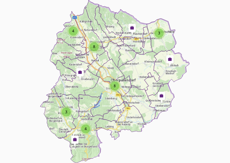 Cafes in Oberpullendorf