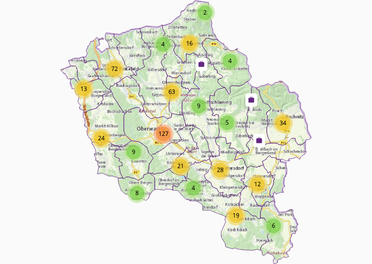 Гастрономия / Туризм в Оберварт