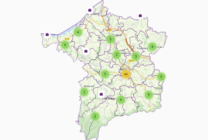 Wirtschaftsdienste in Ried im Innkreis