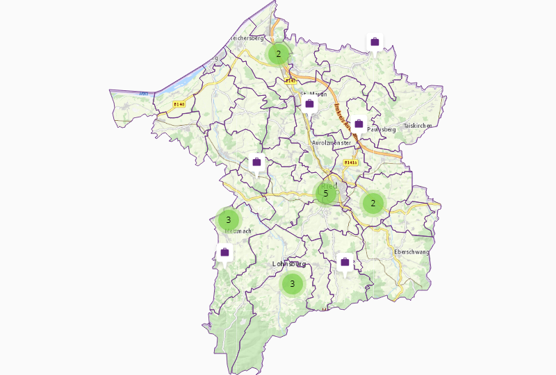 Schneeräumung in Ried im Innkreis