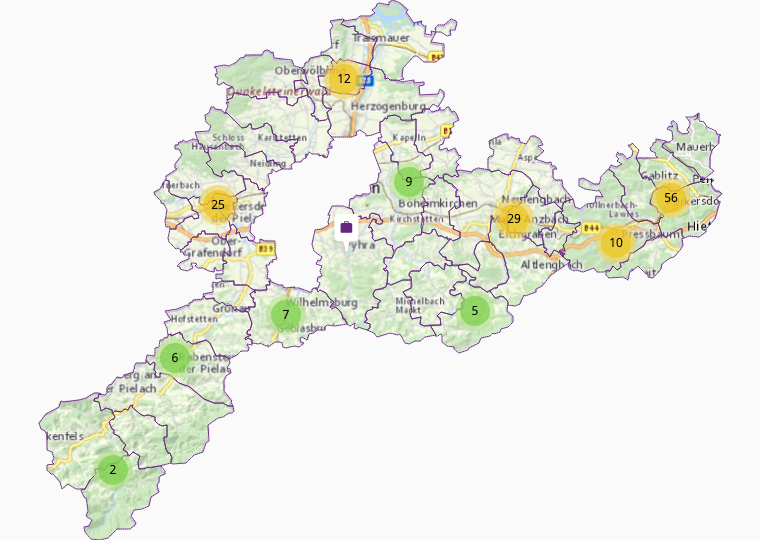 Education & research in Sankt Poelten (Land)