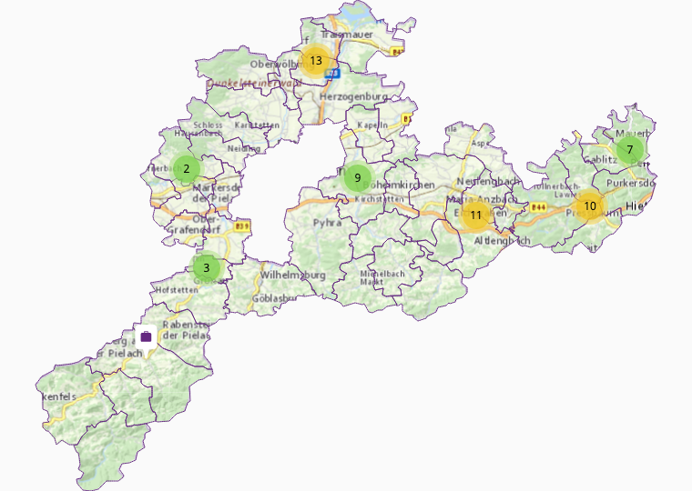 Technical offices in Sankt Poelten (Land)