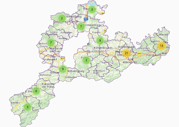 Gesundheitswesen in Sankt Pölten(Land)