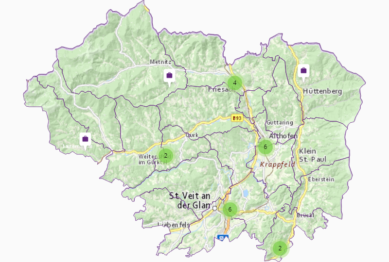 Schneeräumung in Sankt Veit an der Glan