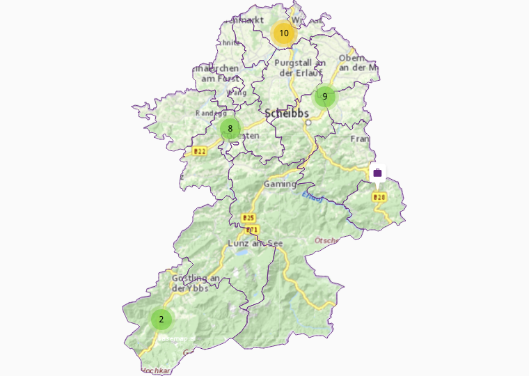 Services for crop farming in Scheibbs