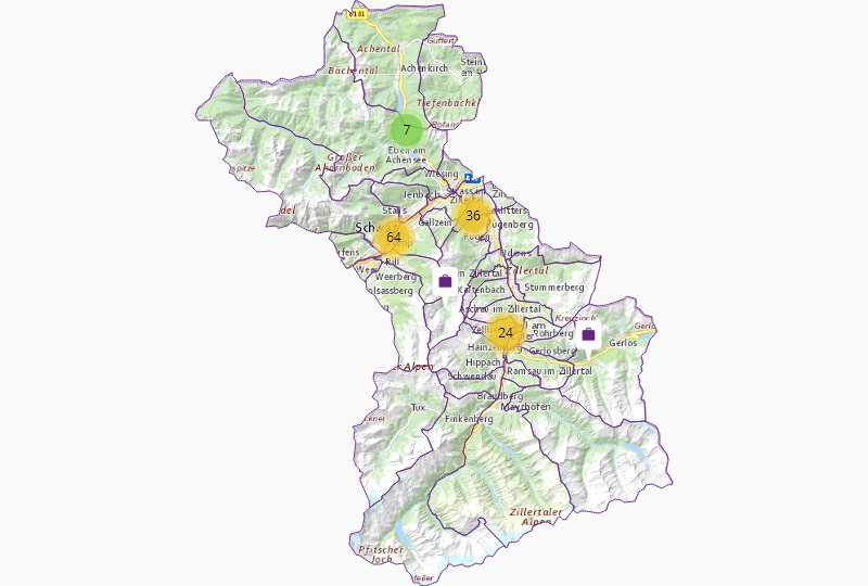Wholesale import-export-trade in Schwaz