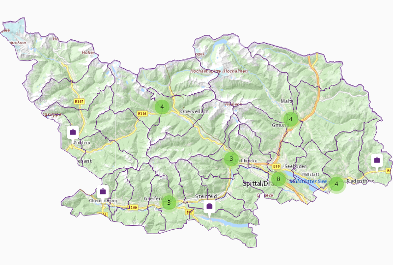 Tabaktrafik in Spittal an der Drau