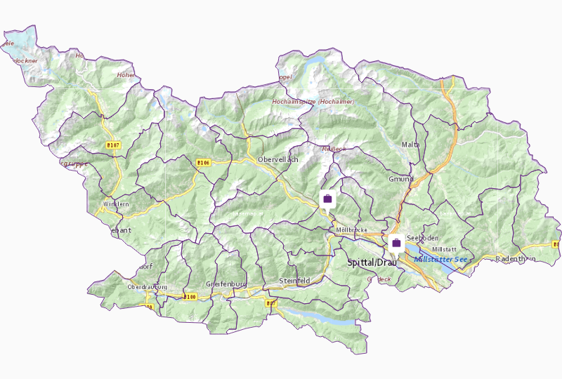 Mahl- & Schälmühlen in Spittal an der Drau