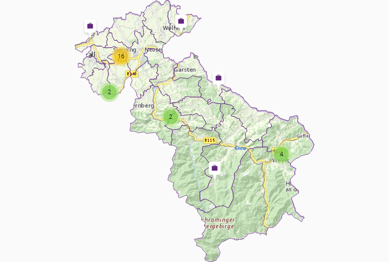 Imbissstube in Steyr-Land