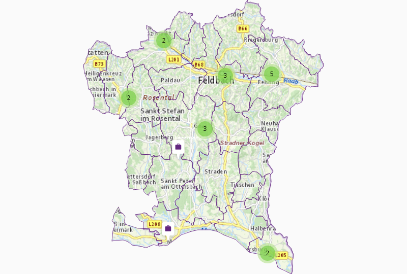 Tabaktrafik in Südoststeiermark