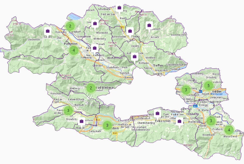 Dyke digging in Villach County