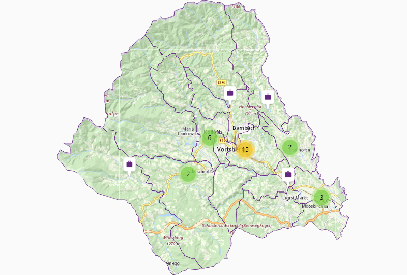 Petrol stations in Voitsberg