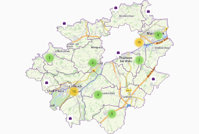 Nebentätigkeiten in Wels-Land