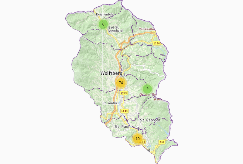 Cafes in Wolfsberg