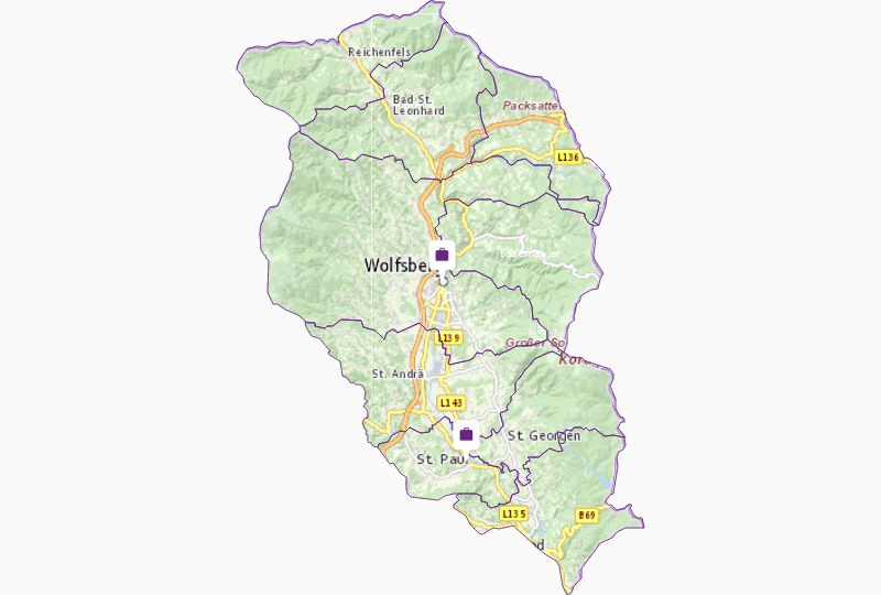 Energieversorgung in Wolfsberg