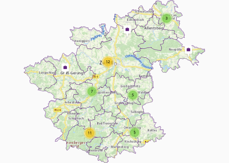 Gasthöfe in Zwettl