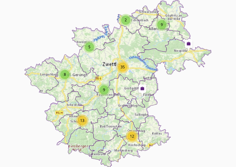 Nahrungsmittel in Zwettl