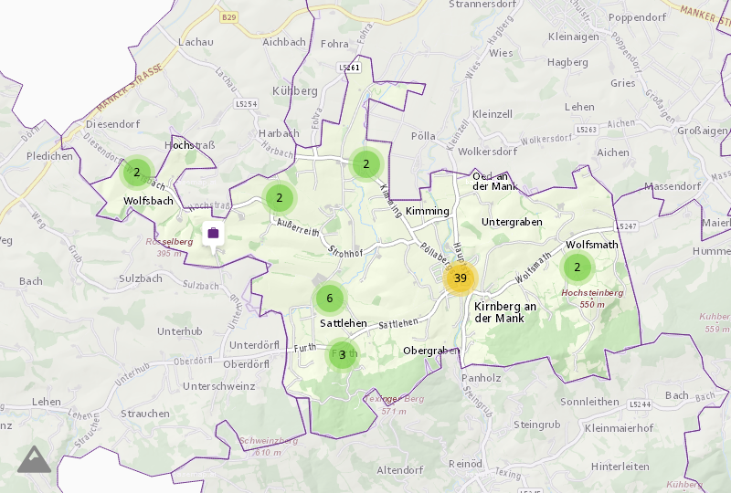 Companies in Kirnberg an der Mank