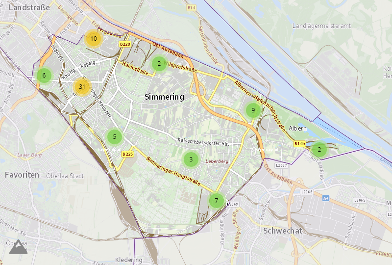 Konzern in Wien 11.,Simmering