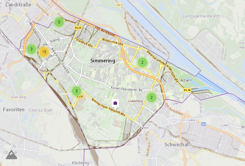 Издательства в Wien 11.,Simmering
