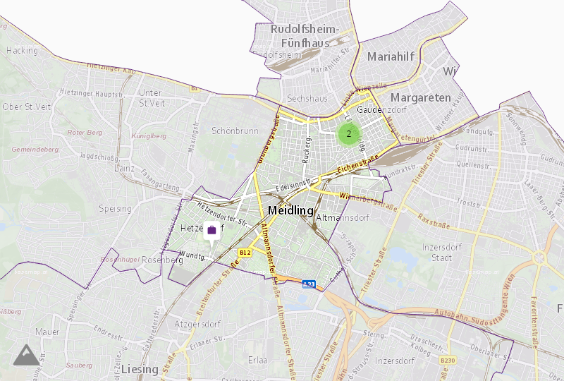 Трактиры в Wien 12.,Meidling