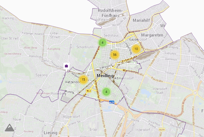 Travel & reservation in Wien 12.,Meidling